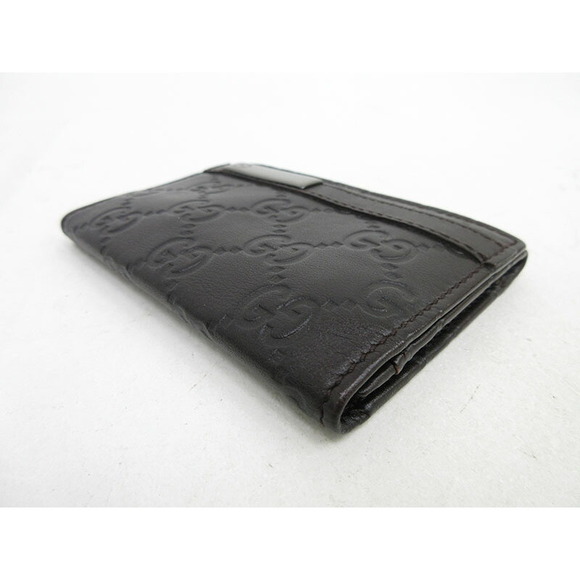 Gucci Guccissima Wallet Business Holder Brown Leather - Picture 5 of 8